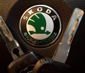 Replacement skoda key