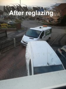 Replacement double glazing