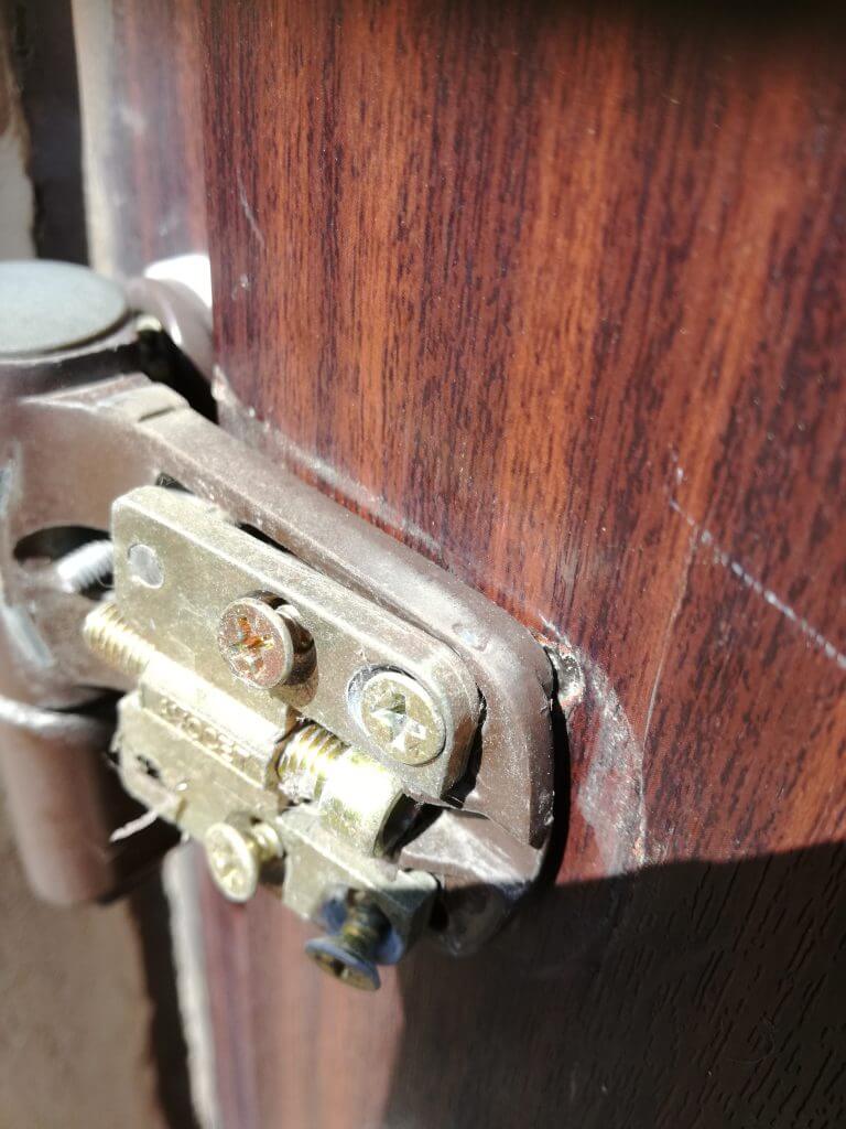 UPVC door hinge