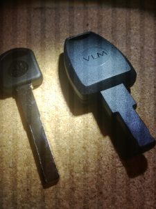 Volvo XC emergency dashpod key