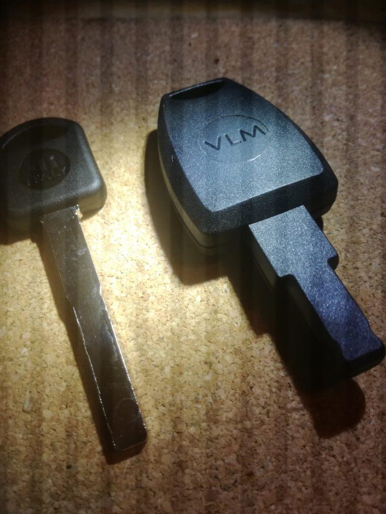 Volvo XC emergency dashpod key