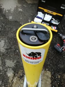 Rhino security bollard