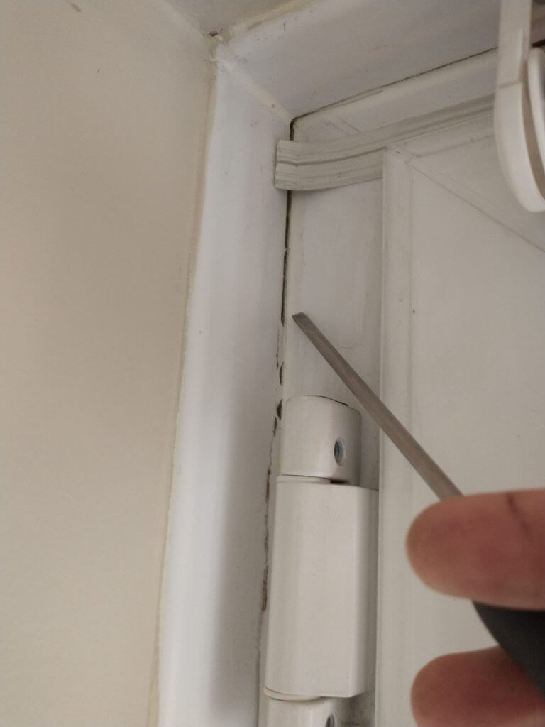 Shifting UPVC door.