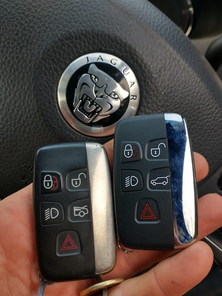 Jaguar XF remote programming