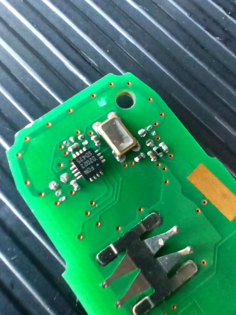 Damaged proximity remote
