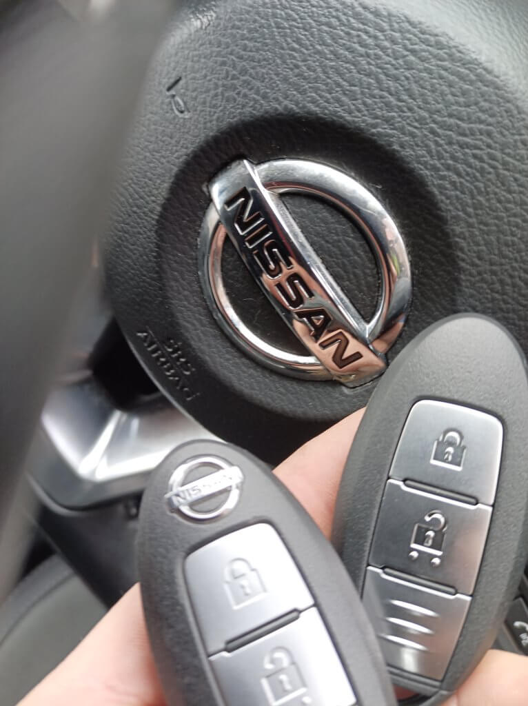 Nissan Qashqaik remote