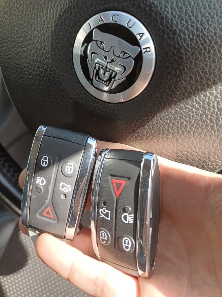 Jaguar XF replacement remote